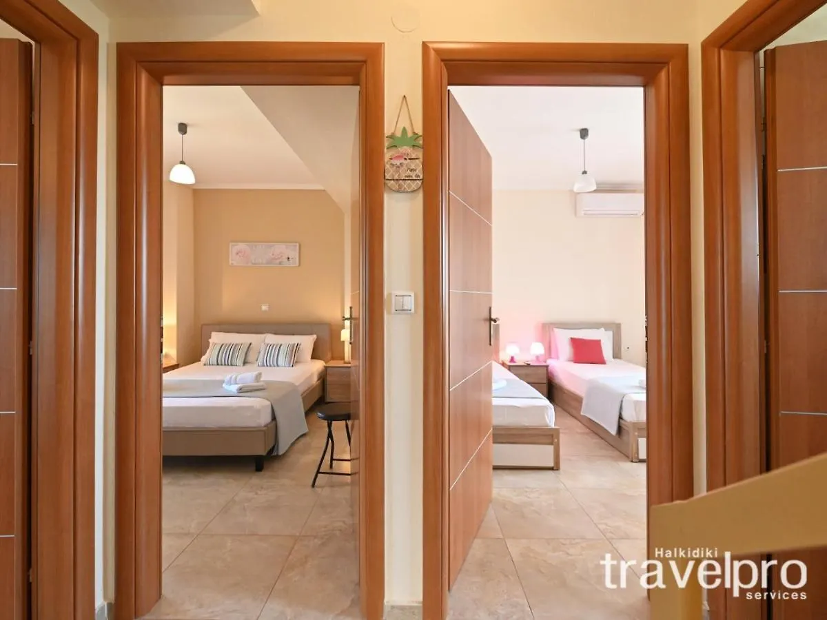 Villa Iris By Rentalspro Services - Agios Mamas Beach Řecko